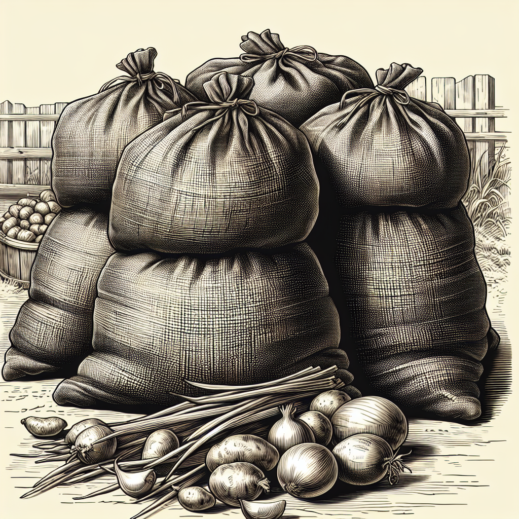 Vielseitige Verwendung von Raschelsäcken: Kartoffelsäcke, Zugband und mehr